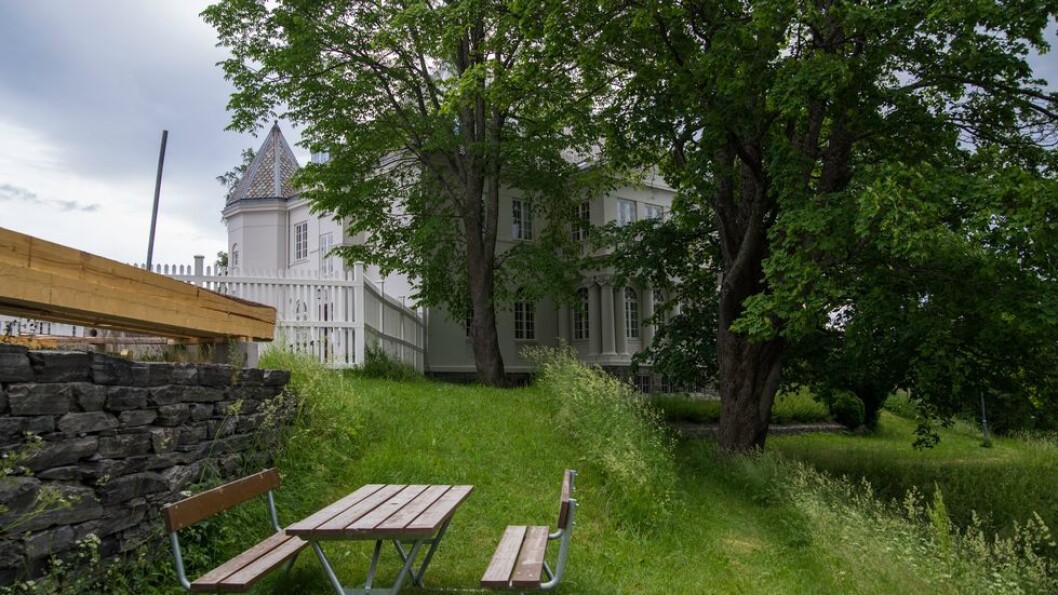 Deler av grøntområdet vest for den tidligere fylkesmannsboligen er regulert som friområde. Deler av grøntområdet vest for den tidligere fylkesmannsboligen er regulert som friområde.