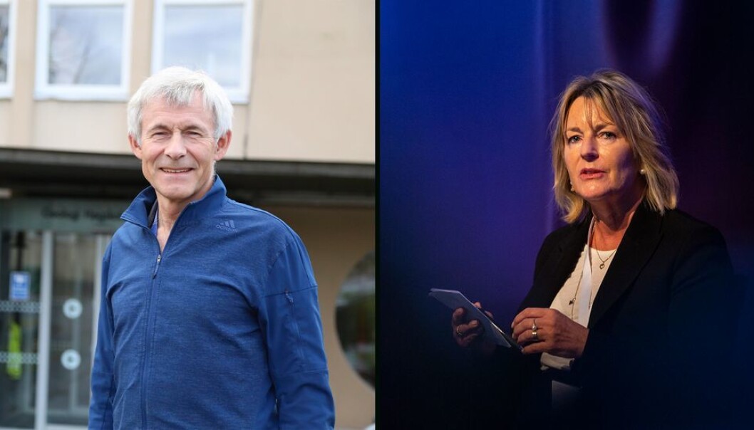 Vil ikke bli tatt på senga en gang til: Dekanene Olav Bolland og Ingrid Schjølberg innstiller seg på at hjemmeeksamen blir normalen også på vårparten. Vil ikke bli tatt på senga en gang til: Dekanene Olav Bolland og Ingrid Schjølberg innstiller seg på at hjemmeeksamen blir normalen også på vårparten.