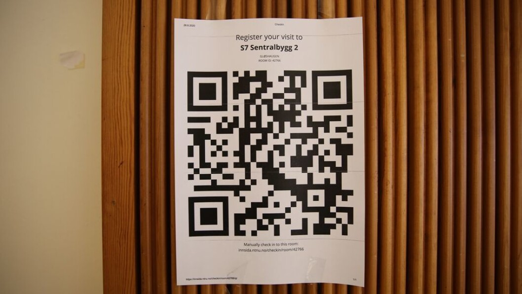 Antall studenter som registrerer QR-kode har økt med 67 prosent på to uker. Antall studenter som registrerer QR-kode har økt med 67 prosent på to uker.