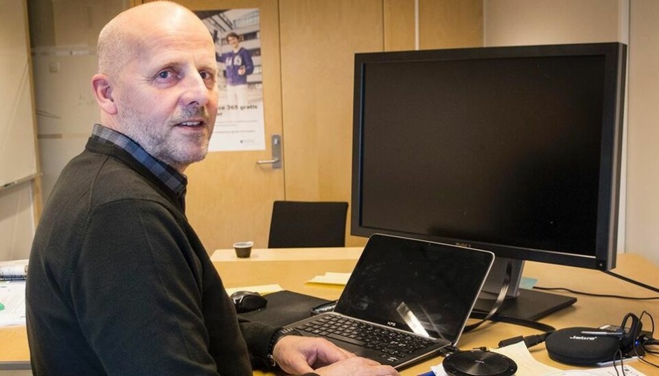 Håkon Alstad anser faren for svarte skjermer som svært liten når NTNU fusjonerer.