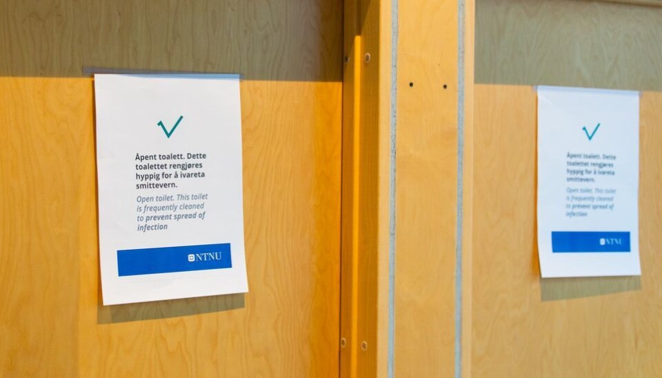 To nye studenter er smittet, men det er ikke behov for smittesporing ved NTNU, siden de ikke har vært på campus de siste dagene.