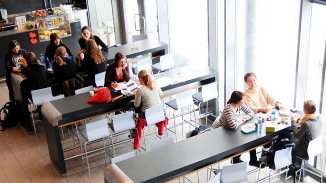 Jentene er i flertall, også i kaffebaren på Psykologisk institutt ved Universitetet i Oslo (Arkivbilde) Jentene er i flertall, også i kaffebaren på Psykologisk institutt ved Universitetet i Oslo (Arkivbilde)