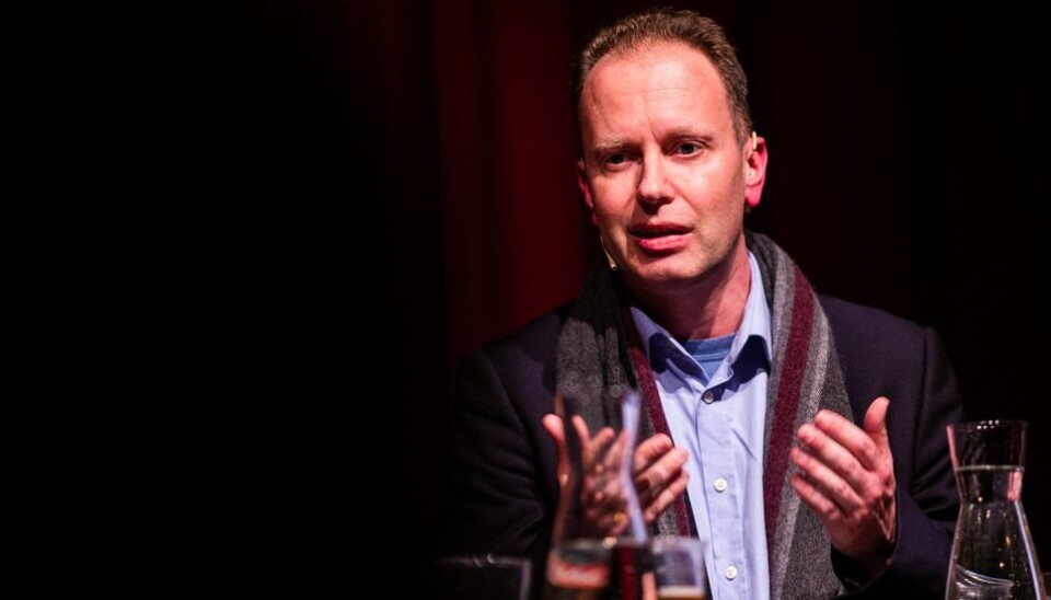 Øyvind Eikrem, her under en debatt i regi av Morgenbladet, har hele veien nektet for at han står bak den falske kontoen.