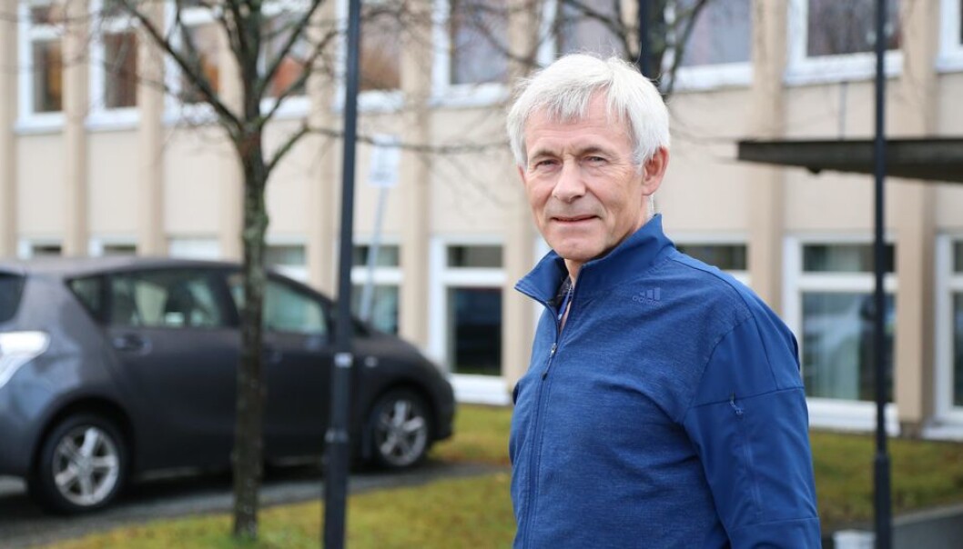 Glad dekan: Olav Bolland fikk beskjed sent søndag kveld om hvilken vei det bar i byggingen av Ocean Space Centre. Glad dekan: Olav Bolland fikk beskjed sent søndag kveld om hvilken vei det bar i byggingen av Ocean Space Centre.