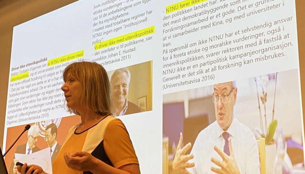 Siri Granum Carson er professor i anvendt etikk og direktør for NTNU Havrom. Siri Granum Carson er professor i anvendt etikk og direktør for NTNU Havrom.