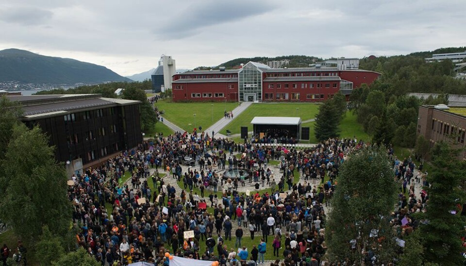 Universitetet i Tromsø er det av de fem gamle som har størst andel leid areal. De fire fusjonene siden 2009 er årsaken, ifølge universitetsdirektøren.