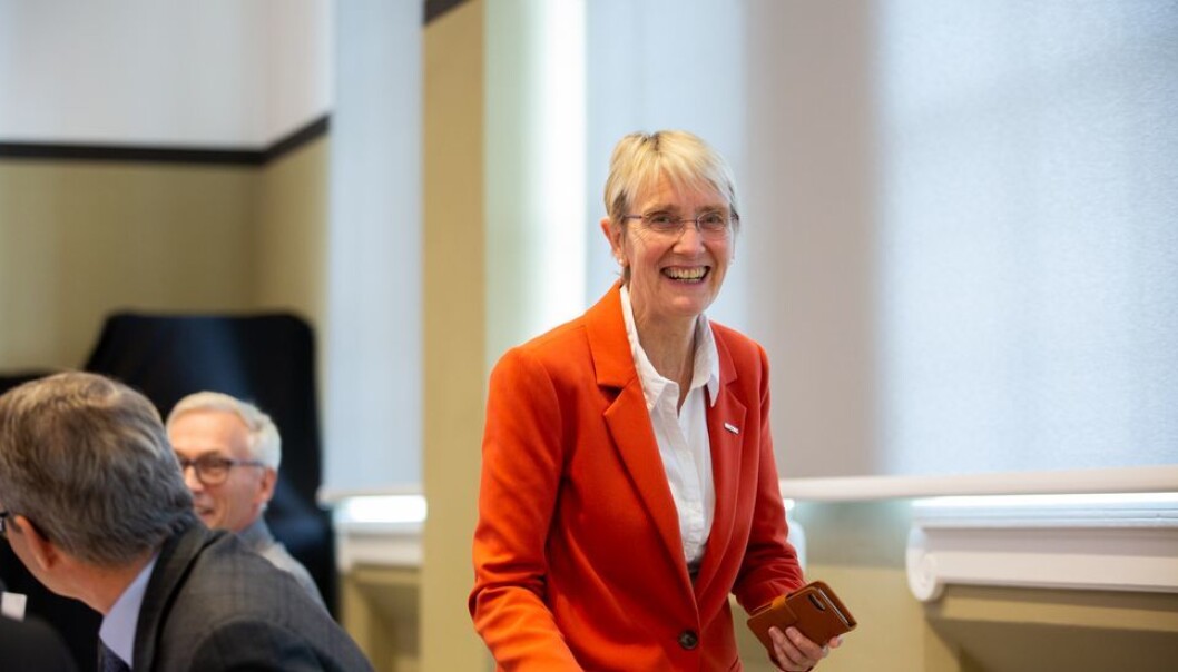 NTNU-rektor Anne Borg sier NTNU følger smittesituasjonen i landet, og at det vurderes innkjøp av et NTNU-rektor Anne Borg sier NTNU følger smittesituasjonen i landet, og at det vurderes innkjøp av et