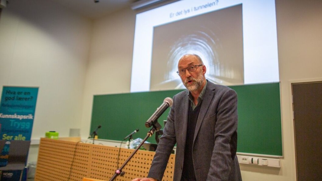 Tor Helge Allern sier han er alvorlig bekymret for utdanningstilbudet på Helgeland. Særlig alvorlig er Nord universitets store nedgang innen lærerutdanningene, hevder han. Tor Helge Allern sier han er alvorlig bekymret for utdanningstilbudet på Helgeland. Særlig alvorlig er Nord universitets store nedgang innen lærerutdanningene, hevder han.