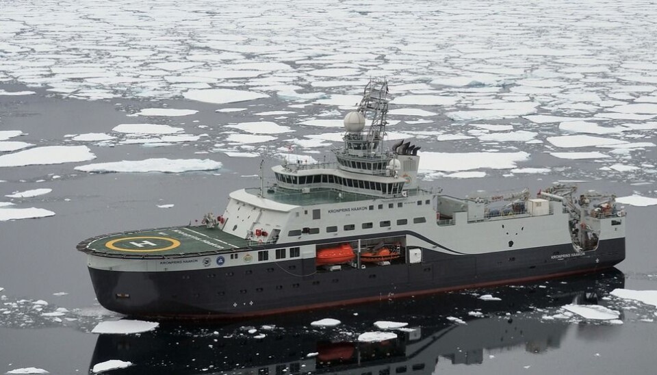 Forsknbingsskipet «Kronprins Haakon» eies av Norsk Polarinstitutt, driftes av Havforskningsinstituttet. Nå er to nye skip vedtatt bygd.