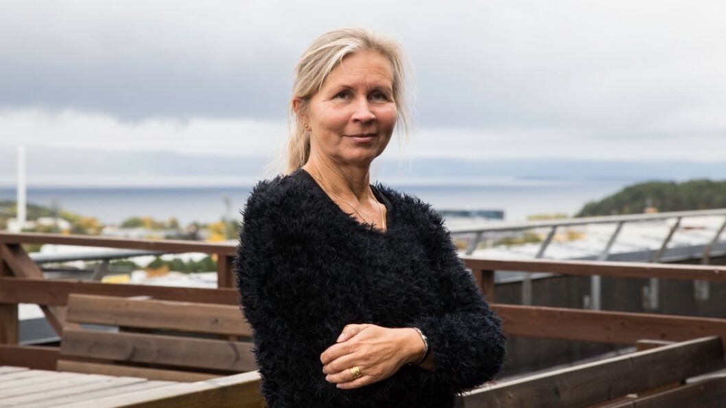 Ann-Katrin Stensdotter sier hun ikke har vært i direkte kontakt med studenten som kan være smittet. Ann-Katrin Stensdotter sier hun ikke har vært i direkte kontakt med studenten som kan være smittet.