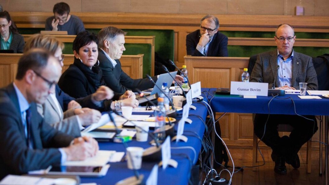 NTNU-rektor Gunnar Bovim skulle helst hatt et samlet styre bak seg, men fikk gjennomslag for sitt innspill med minst mulig margin i januar 2015. NTNU-rektor Gunnar Bovim skulle helst hatt et samlet styre bak seg, men fikk gjennomslag for sitt innspill med minst mulig margin i januar 2015.