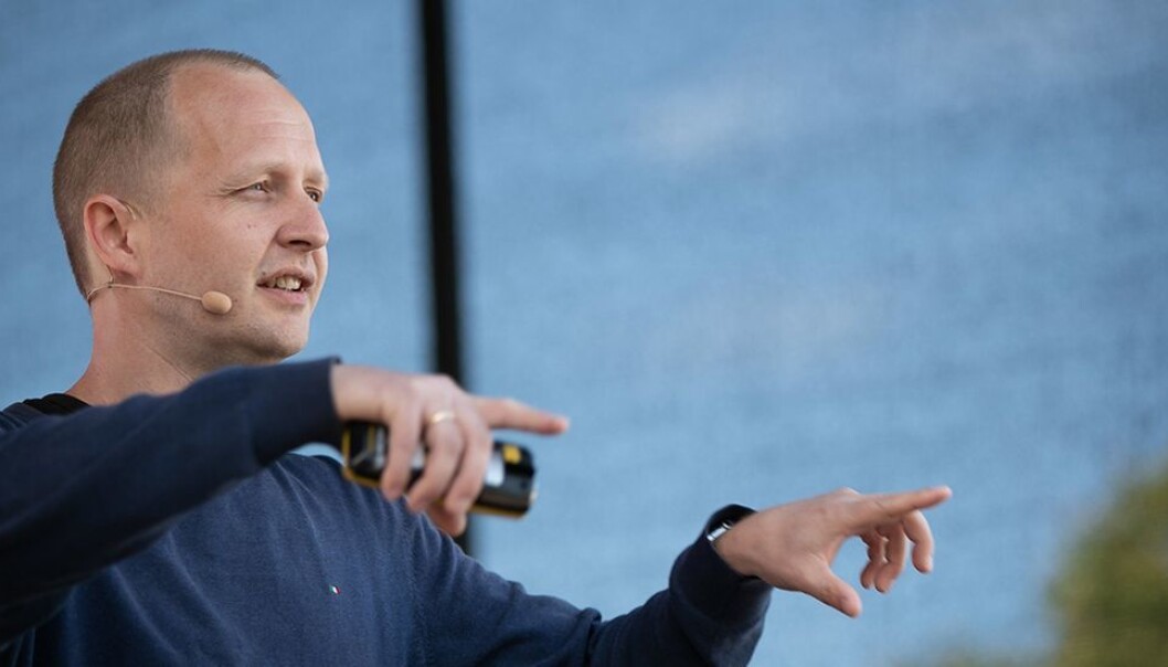 - Jeg tror ingen, ikke her til lands i hvert fall, ville funnet på å installere en slik app i normale tider, sier Kristian Gjøsteen, professor ved institutt for matematiske fag (arkivfoto). - Jeg tror ingen, ikke her til lands i hvert fall, ville funnet på å installere en slik app i normale tider, sier Kristian Gjøsteen, professor ved institutt for matematiske fag (arkivfoto).