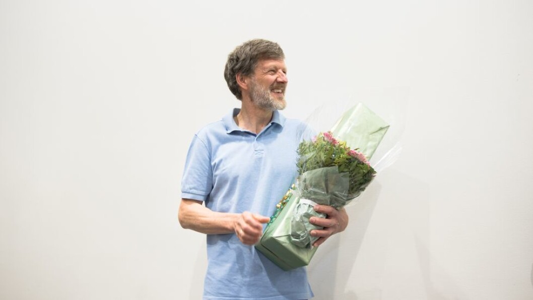 Professor Rune Hjelsvold kommer med råd til både undervisere og studenter. Bildet er fra da han ble merittert underviser ved NTNU Foto: Anders Gimmestad Gule Professor Rune Hjelsvold kommer med råd til både undervisere og studenter. Bildet er fra da han ble merittert underviser ved NTNU Foto: Anders Gimmestad Gule
