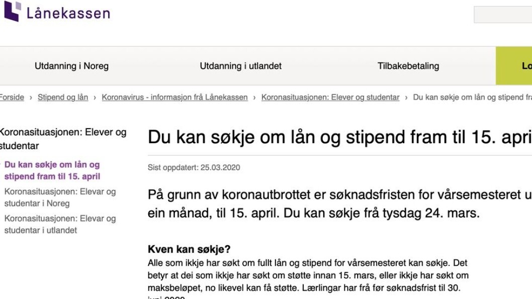 Regjeringens tiltak gjennom Lånekassen er ikke tilstrekkelig, mener tolv studentledere i Akademikerne. Regjeringens tiltak gjennom Lånekassen er ikke tilstrekkelig, mener tolv studentledere i Akademikerne.