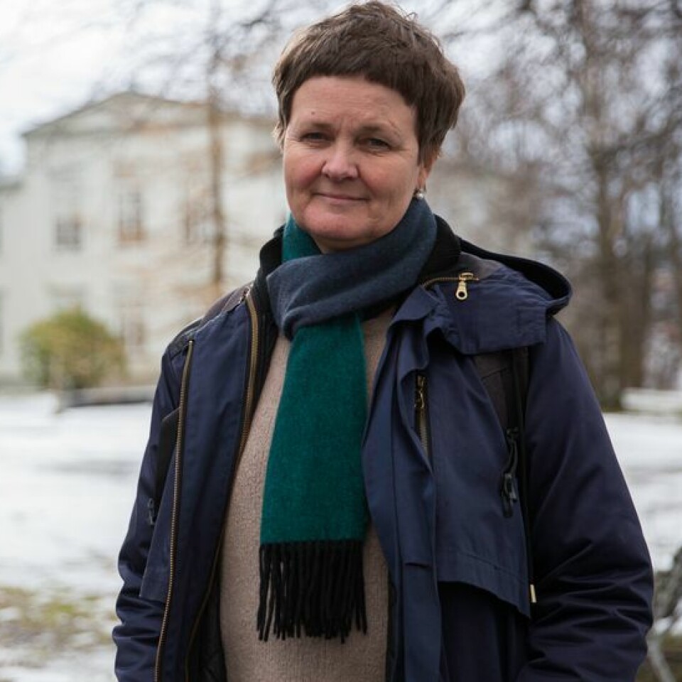 Dekan for Humanistisk fakultet, Anne Kristine Børresen synes det er leit at det ikke lenger var plass til HF på avslutningsseremonien.
