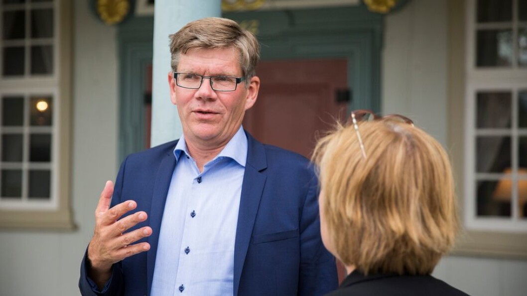 Rektor Svein Stølen og prorektor Gro Bjørnerud Mo, UiO Rektor Svein Stølen og prorektor Gro Bjørnerud Mo, UiO