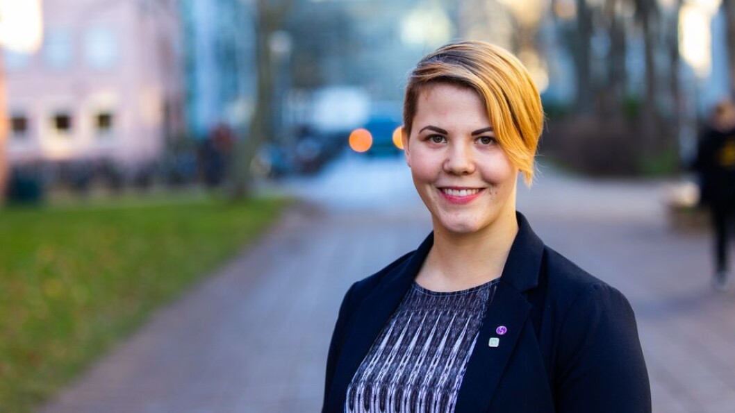 Cecilie Bjørnsdotter Raustein, nåværende leder for Studenttinget. Cecilie Bjørnsdotter Raustein, nåværende leder for Studenttinget.