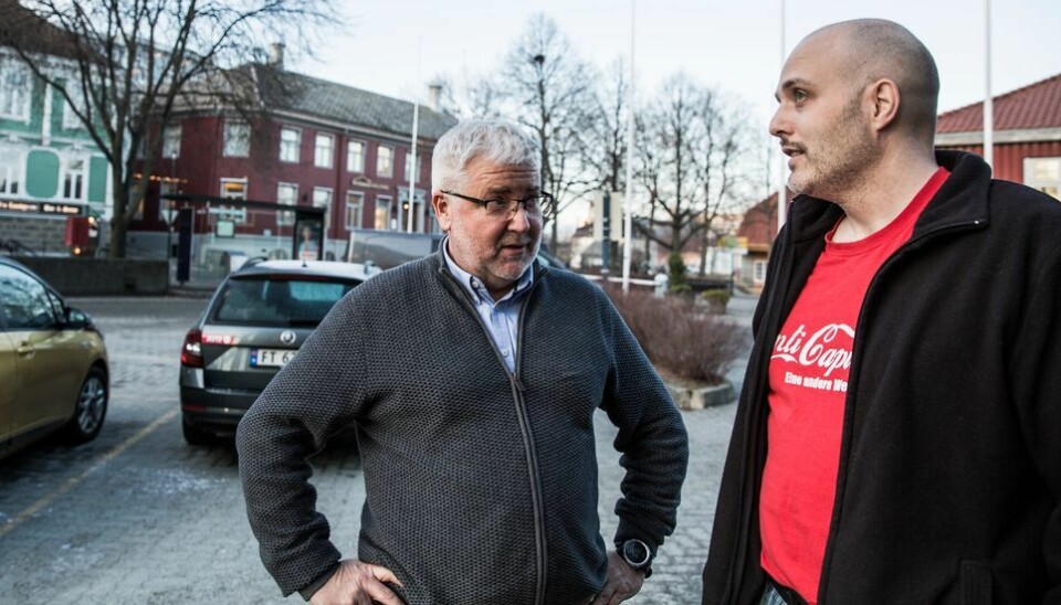 - Det er mulig å si nei, også for ansatte i særskilt uavhengig stilling, hevder Sturla Søpstad (fra venstre) og Ronny Kjelsberg.