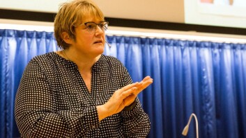 Dannelsesprosjekt. Venstre-leder Trine Skei Grande snakker om utdannelse, dannelse og teknologi. Dannelsesprosjekt. Venstre-leder Trine Skei Grande snakker om utdannelse, dannelse og teknologi.