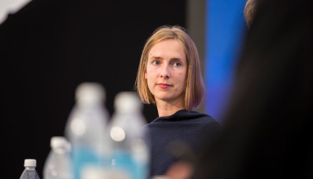 - Det er ikke slik vi ønsker å ha det i sektoren. Handlingene som er oppgitt strider ikke bare mot vanlig folkeskikk, men mot norsk lov, sa forsknings- og høyere utdanningsminister Iselin Nybø under presentasjonen. Bildet er tatt ved en tidligere anledning. - Det er ikke slik vi ønsker å ha det i sektoren. Handlingene som er oppgitt strider ikke bare mot vanlig folkeskikk, men mot norsk lov, sa forsknings- og høyere utdanningsminister Iselin Nybø under presentasjonen. Bildet er tatt ved en tidligere anledning.