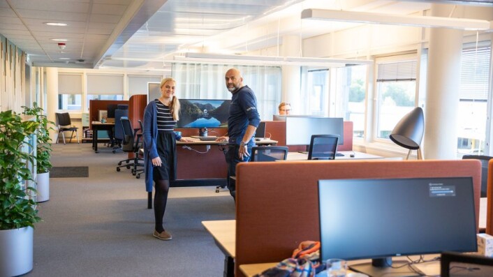 Marit Solheim og Ole Einar Brækken. Marit Solheim og Ole Einar Brækken.
