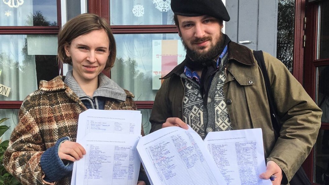 Mona S. Mehus og Eivind Rindal har stått i spissen for underskriftskampanjen for å beholde Barbara Krawcowicz. Mona S. Mehus og Eivind Rindal har stått i spissen for underskriftskampanjen for å beholde Barbara Krawcowicz.