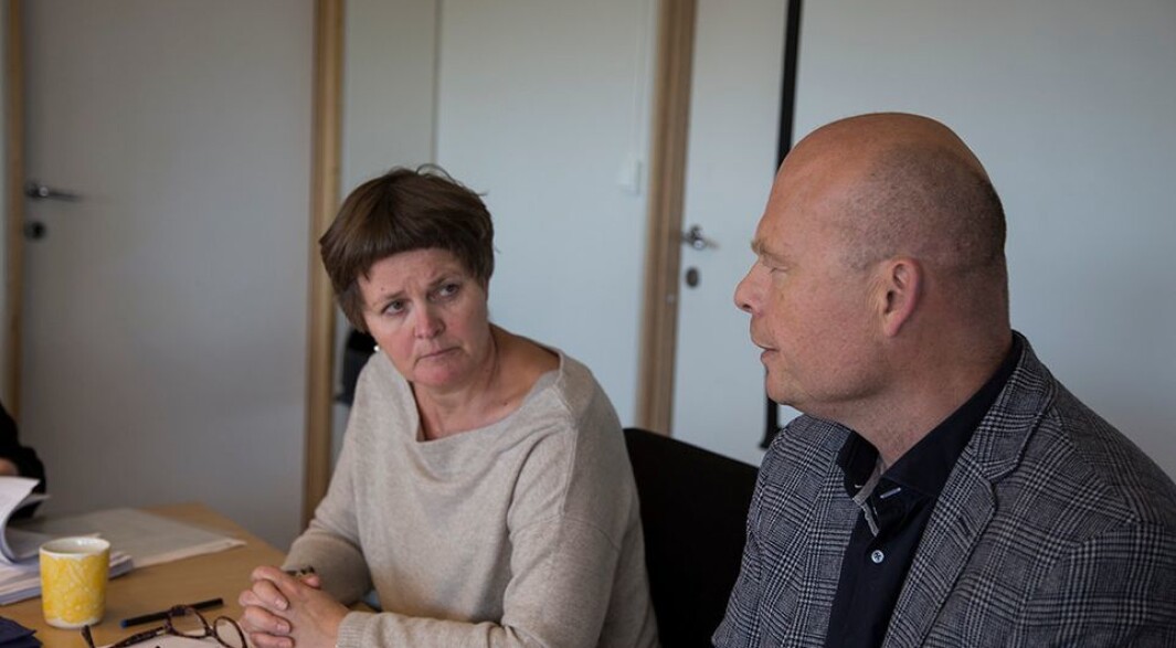 Saken fra 2020 gir ikke et fullstendig bilde av hvilke strategipotter vi har og hvilke gevinster dette gir, sier dekan Anne Kristine Børresen, her sammen med tidligere leder for fakultetsstyret Einar Lie. Saken fra 2020 gir ikke et fullstendig bilde av hvilke strategipotter vi har og hvilke gevinster dette gir, sier dekan Anne Kristine Børresen, her sammen med tidligere leder for fakultetsstyret Einar Lie.