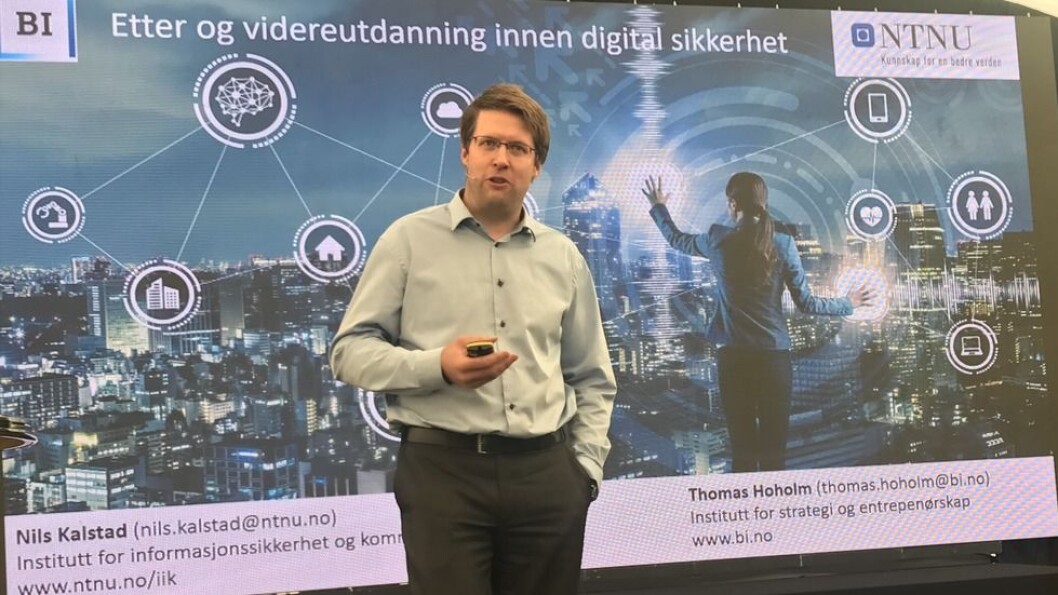 Nils Kaldstad er leder for NTNU CCIS. Nils Kaldstad er leder for NTNU CCIS.