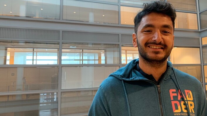 Yusuf Harmankaya vil bidra til at nye studenter ikke dropper ut av studiene underveis. Yusuf Harmankaya vil bidra til at nye studenter ikke dropper ut av studiene underveis.