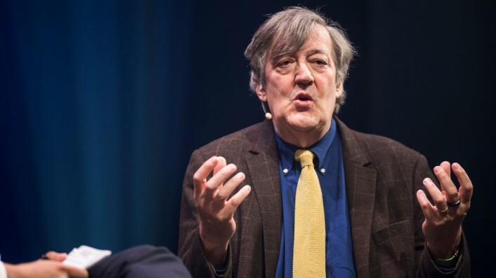 Stephen Fry, Big challenge 2019, Olavshallen Stephen Fry, Big challenge 2019, Olavshallen