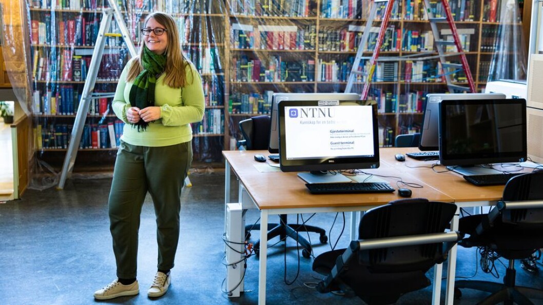 Førstebibliotekar Ingrid Heggland vil hjelpe forskerne med å gjøre dataene tilgjengelig på en god måte. Førstebibliotekar Ingrid Heggland vil hjelpe forskerne med å gjøre dataene tilgjengelig på en god måte.