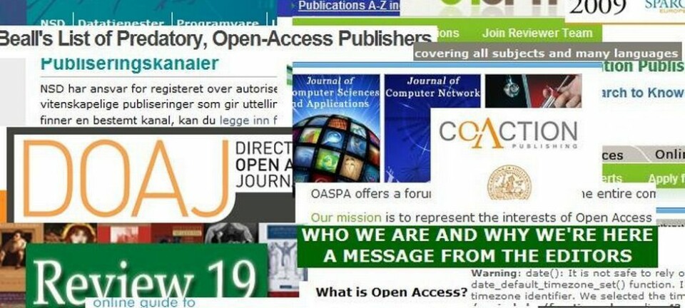 I jungelen av open access-tidsskrifter skjuler det seg en del tidsskrifter som ikke er hva de gir seg ut for å være - også kalt 'røvertidsskrifter'. Er open access en del av årsaken til oppblomstringen av slike tidsskrifter, eller er open access tvert om selve botemidlet?