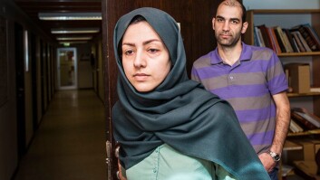 I mai fikk Hamideh Kaffash (t.v.) og Babak Khalaghi beskjed om at de ikke får innvilget midlertidig oppholdstillatelse i Norge. NTNU-stipendiatene føler at de blir diskriminert fordi de er født i Iran. Saken ble anket og Kaffash har nå fått beskjed om at UDI ikke tar anken til følge. I mai fikk Hamideh Kaffash (t.v.) og Babak Khalaghi beskjed om at de ikke får innvilget midlertidig oppholdstillatelse i Norge. NTNU-stipendiatene føler at de blir diskriminert fordi de er født i Iran. Saken ble anket og Kaffash har nå fått beskjed om at UDI ikke tar anken til følge.