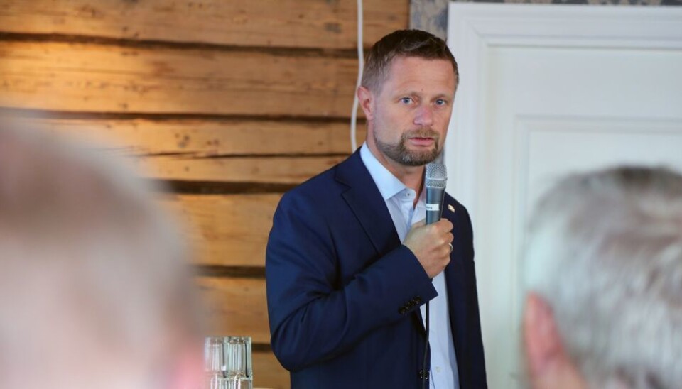 Helseminister Bent Høie Arendalsuka Helseklynger