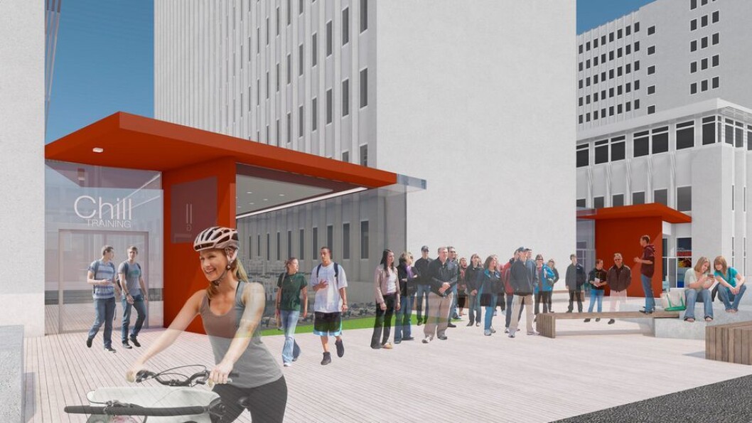 Campusprosjektet skal sørge for en levende campus. Én måte å få til det på er å ha studentboliger på campus. Campusprosjektet skal sørge for en levende campus. Én måte å få til det på er å ha studentboliger på campus.