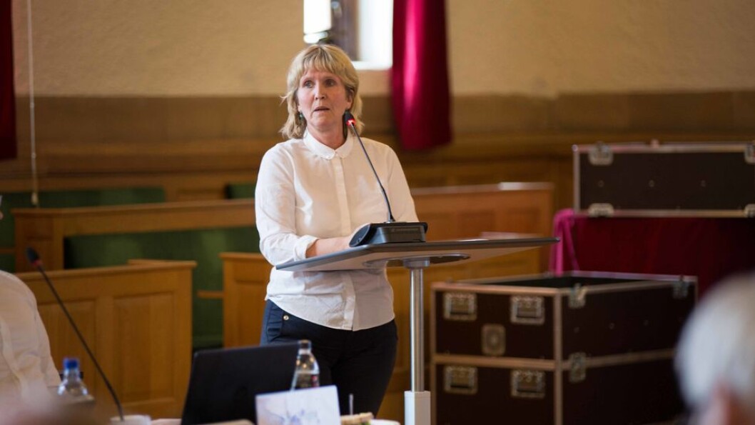 - Vi får kraftige signaler fra flere hold på at endringstempoet er for høyt. Vi skal lande en fusjon og et samlokaliseringsprosjekt. Vi må prøve å roe litt ned nå, sier organisasjonsdirektør Ida Munkeby. - Vi får kraftige signaler fra flere hold på at endringstempoet er for høyt. Vi skal lande en fusjon og et samlokaliseringsprosjekt. Vi må prøve å roe litt ned nå, sier organisasjonsdirektør Ida Munkeby.