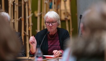 Kristin Dæhli da hun var tillitsvalgt for Forskerforbundet. Arkivbilde Kristin Dæhli da hun var tillitsvalgt for Forskerforbundet. Arkivbilde