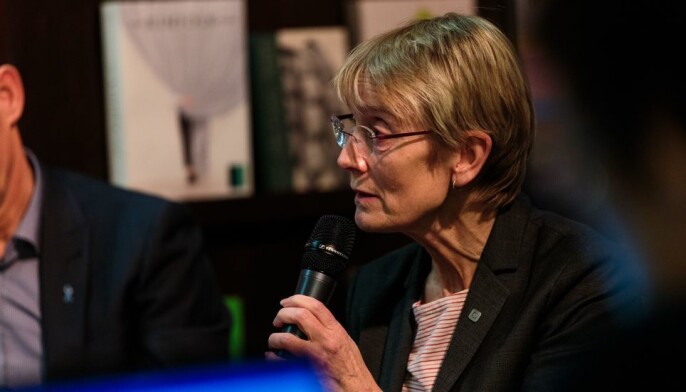 Rektor Anne Borg sier pengene de ikke brukte i 2020 vil brukes som planlagt på sikt. Rektor Anne Borg sier pengene de ikke brukte i 2020 vil brukes som planlagt på sikt.