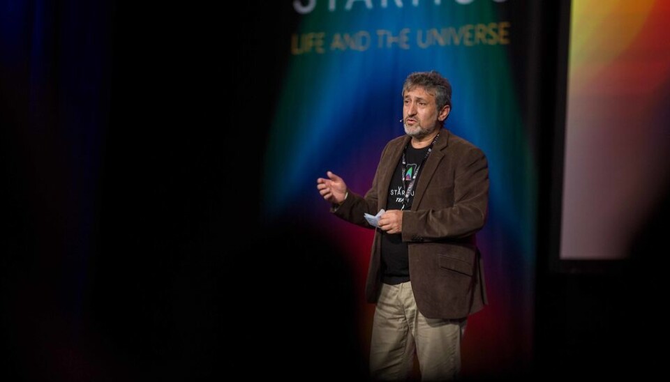 Festivalsjef Garik Israelian i Starmus.