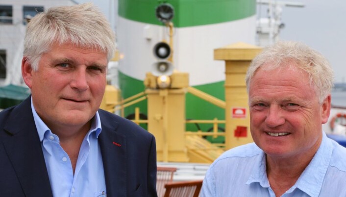 Nils Røkke og Johan Hustad Nils Røkke og Johan Hustad