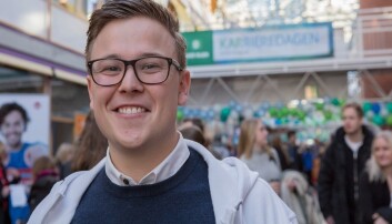 Leder. - Karrieredagen er en arena for å bli motivert, sier arrangementets leder Håkon Dalland. Leder. - Karrieredagen er en arena for å bli motivert, sier arrangementets leder Håkon Dalland.