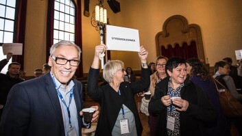 Møtedeltakerne ble delt inn i arbeidsgrupper under seminaret. Møtedeltakerne ble delt inn i arbeidsgrupper under seminaret.