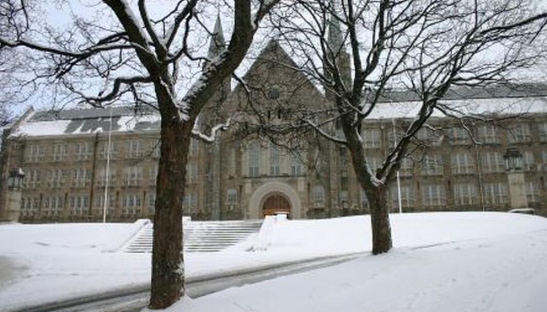Det blir stille på campusene i Trondheim igjen. Her fra én av dem, Gløshaugen. Det blir stille på campusene i Trondheim igjen. Her fra én av dem, Gløshaugen.