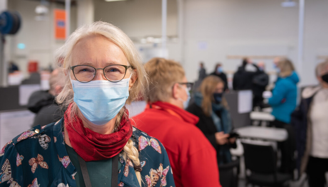 Kommuneoverlege Tove Røsstad sier omikronvariantens inntog betyr at studentene ikke lenger er like beskyttet som tidligere. Kommuneoverlege Tove Røsstad sier omikronvariantens inntog betyr at studentene ikke lenger er like beskyttet som tidligere.