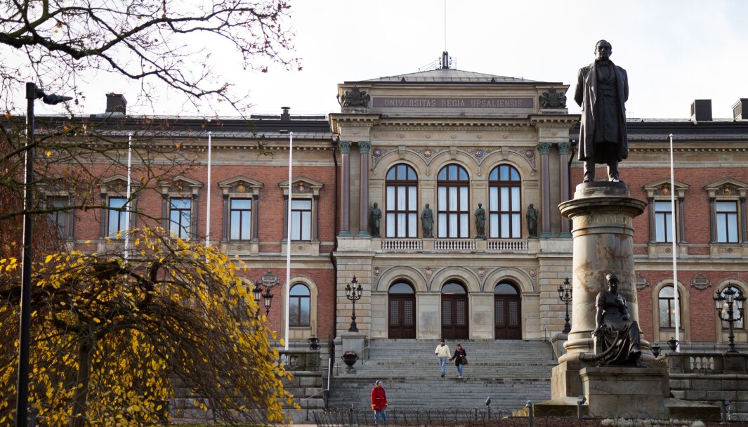 Også i Sverige ser de en økning i antallet juksesaker, slik som her ved Uppsala universitet. Også i Sverige ser de en økning i antallet juksesaker, slik som her ved Uppsala universitet.