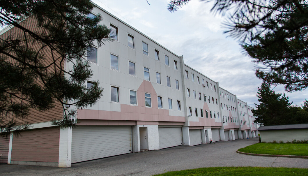 To av leilighetene NTNU nå kvitter seg med ligger her, i Havstadvegen 15. To av leilighetene NTNU nå kvitter seg med ligger her, i Havstadvegen 15.