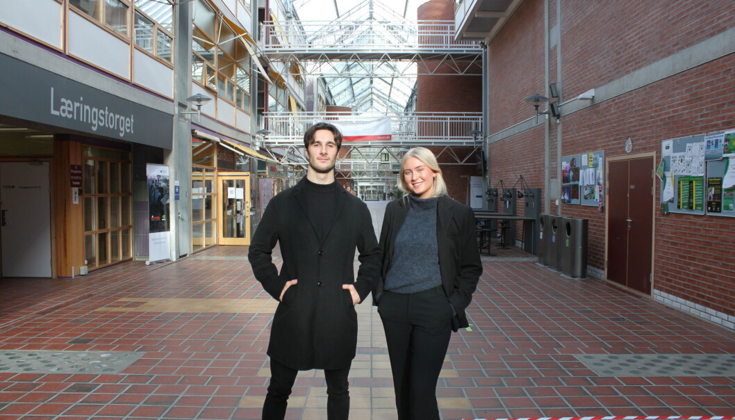 Joakim Erique Carli og Josefine Bolette Virik Fusdahl i YATA har sett seg nødt til å utsette Sikkerhetspolitisk dag. Joakim Erique Carli og Josefine Bolette Virik Fusdahl i YATA har sett seg nødt til å utsette Sikkerhetspolitisk dag.