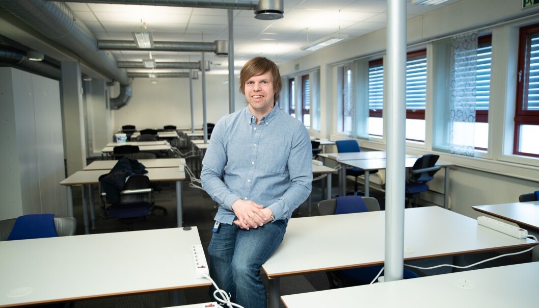 Jan Håvard Ryen fikk gleden av å saumfare NTNU for gamle møbler. Jan Håvard Ryen fikk gleden av å saumfare NTNU for gamle møbler.