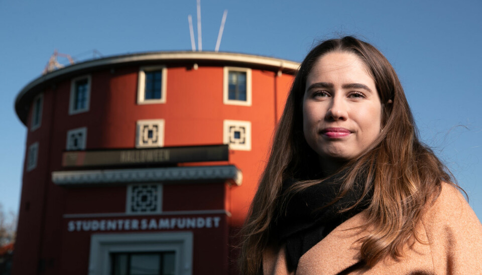 Karen Mjør er leiar for Studentersamfundet i Trondhjem.