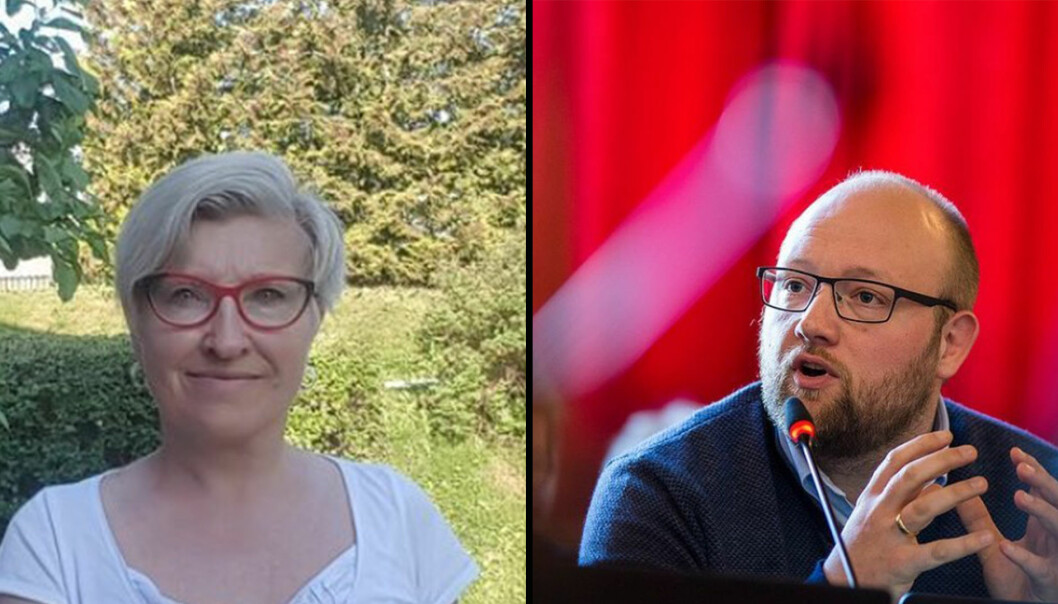 Lisbeth Aune i Forskerforbundet og Thomas Ferstad i NTL gir begge uttrykk for at de er noenlunde fornøyde med årets lønnsoppgjør.